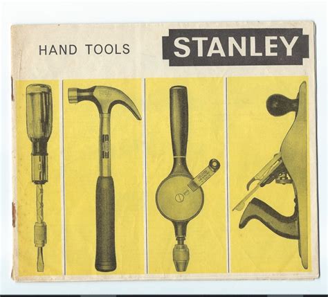 dating vintage stanley tools